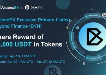 Beyond Finance Listing On Ascendex