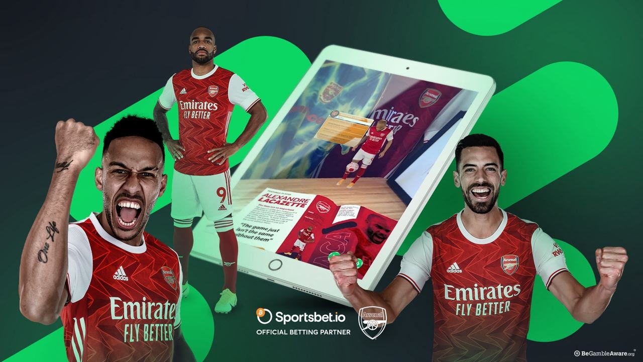 Sportsbet.io and Arsenal FC Launch Augmented Reality Matchday Programme for Fans and Influencers Bitcoinist