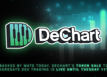 Backed By Mate Tokay, DeChart’s Token Sale To Aggregate DEX Trading Is Live Until Tuesday 11th