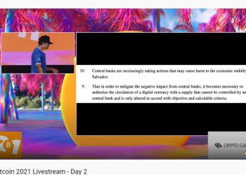 Bitcoin 2021. El Salvador announcement