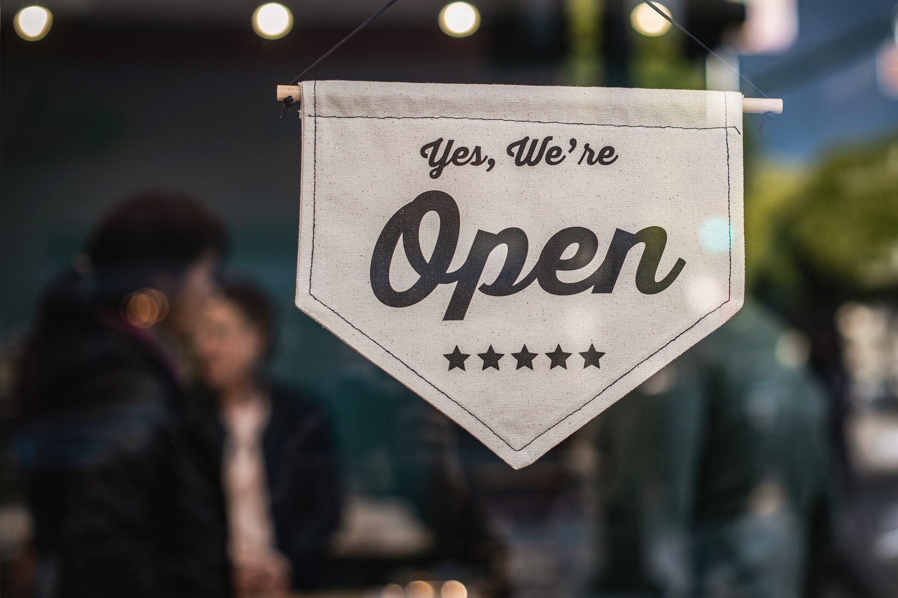 Small and Medium Businesses, Open sign