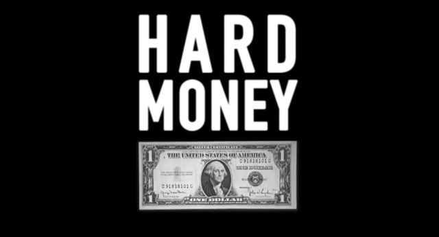 Hard Money, the documentary's logo.