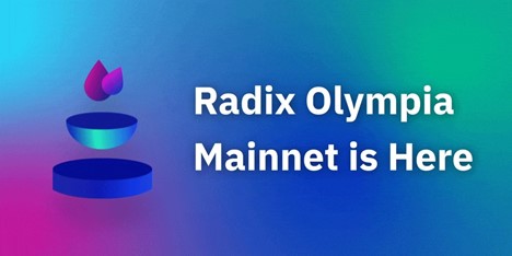 Radix Announces Mainnet Launch, Continues Progress as a Pillar of the DeFi Industry