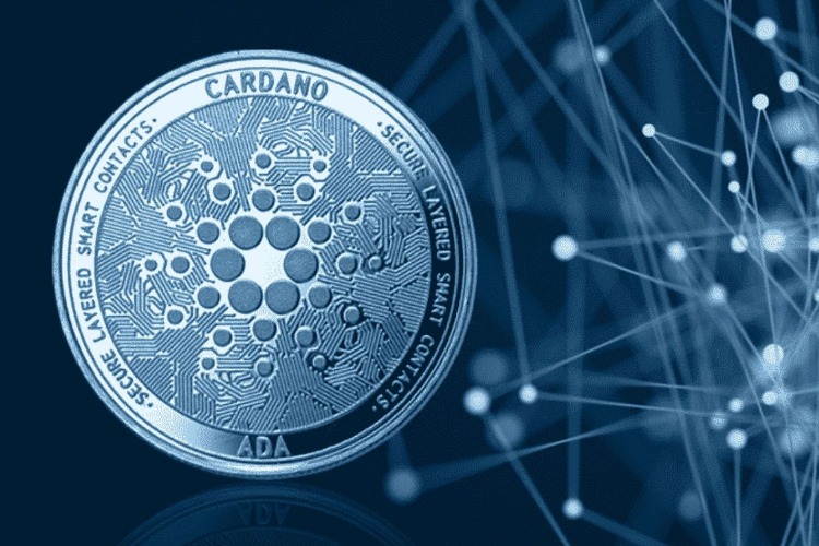 Picture of a cardano coin, depicting Alonzo hard fork move to mainnet