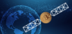 Picture of a Bitcoin satellite orbiting the Earth