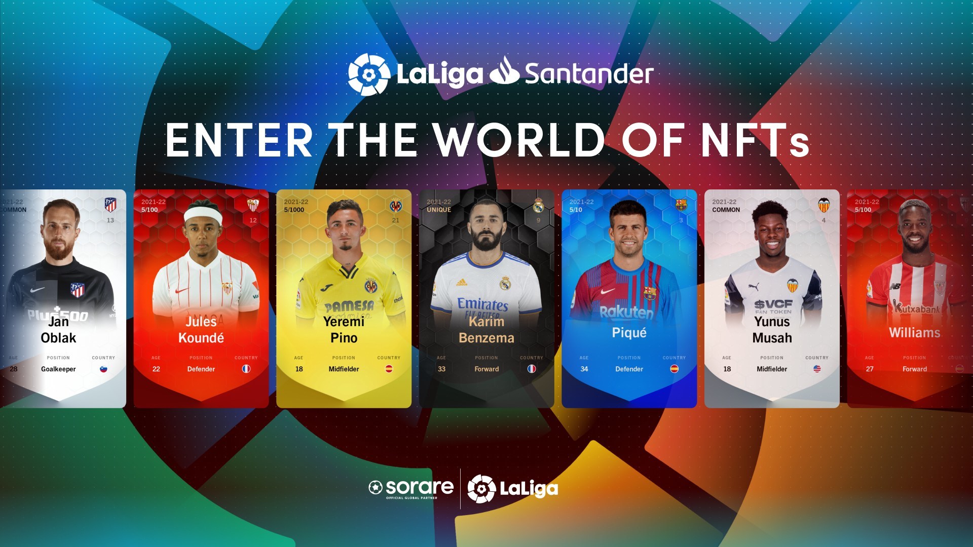 Spanish Soccer League LaLiga To Offer NFTs Of All Players