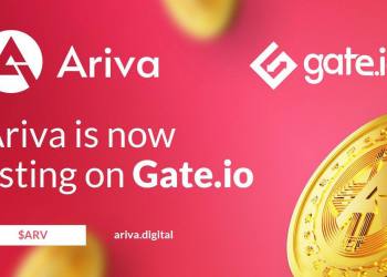Ariva Coin Debuts On Leading Cryptocurrency Exchange Gate.io