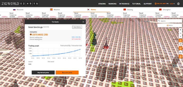 This Project Is Building a Metaverse for Trading Virtual Real Estate Based on Real World Maps