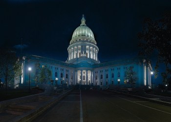Gensler, Capitol Building at night