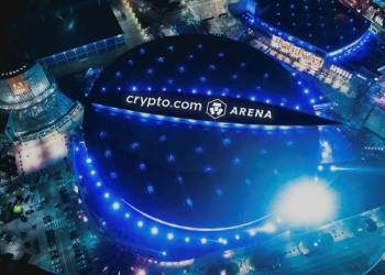 Picture of the Crypto.com Arena, formerly known as Staples Center