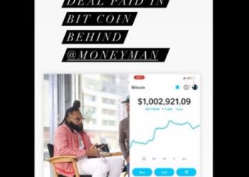 Meek Mill, Bitcoin Instagram story screenshot