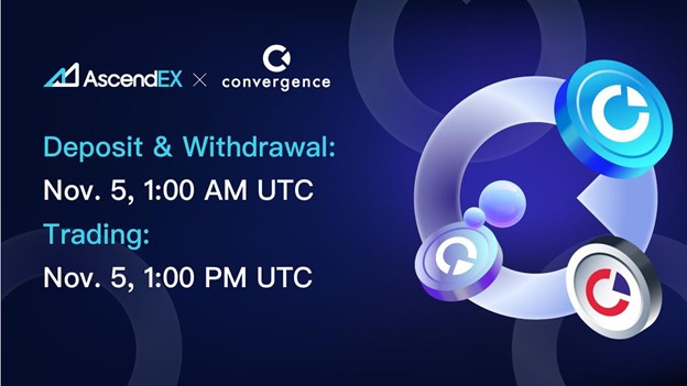 AscendEX Lists Convergence