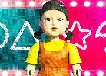 Picture of the doll from popular TV show Squid Game