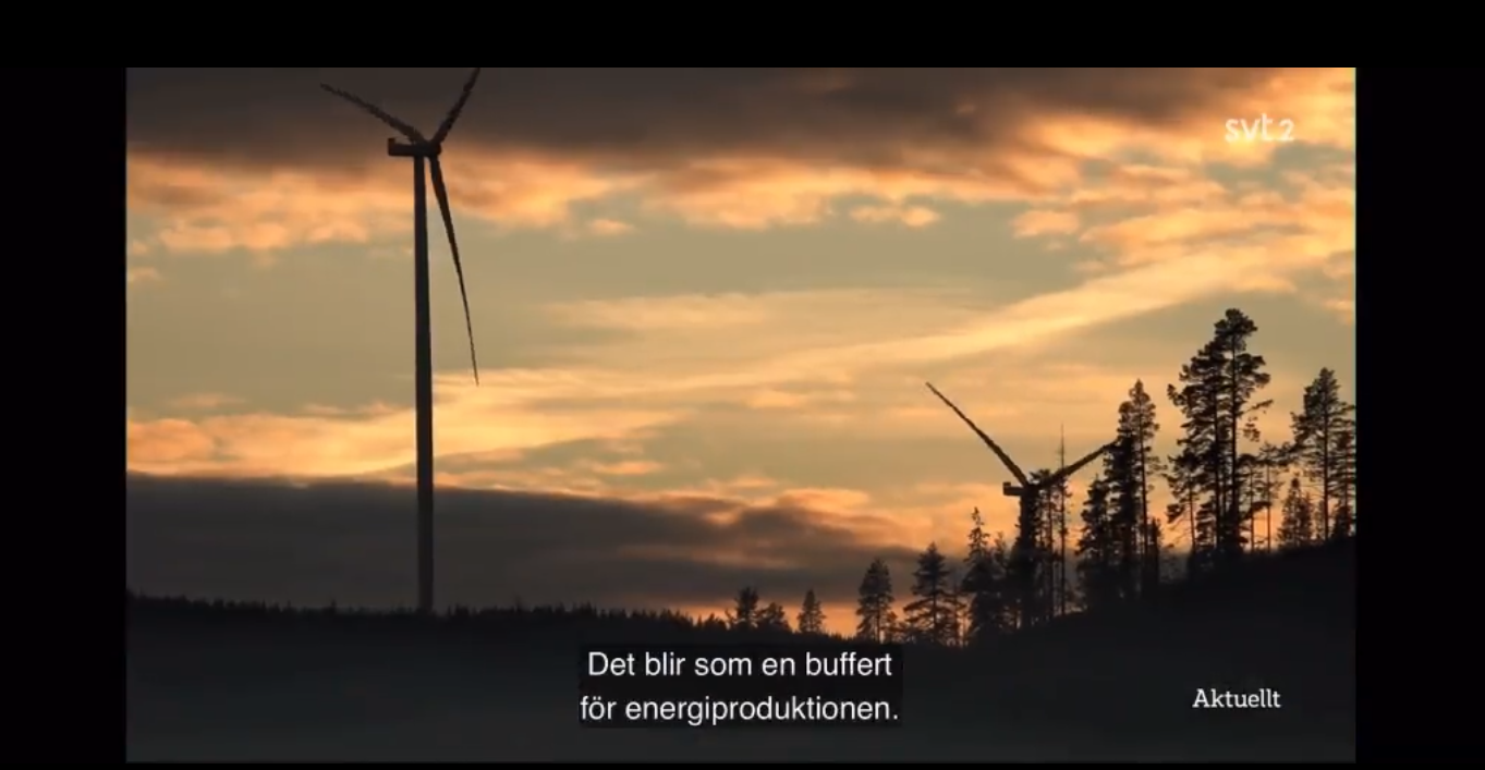 PoW Mining, Swedish wind farm