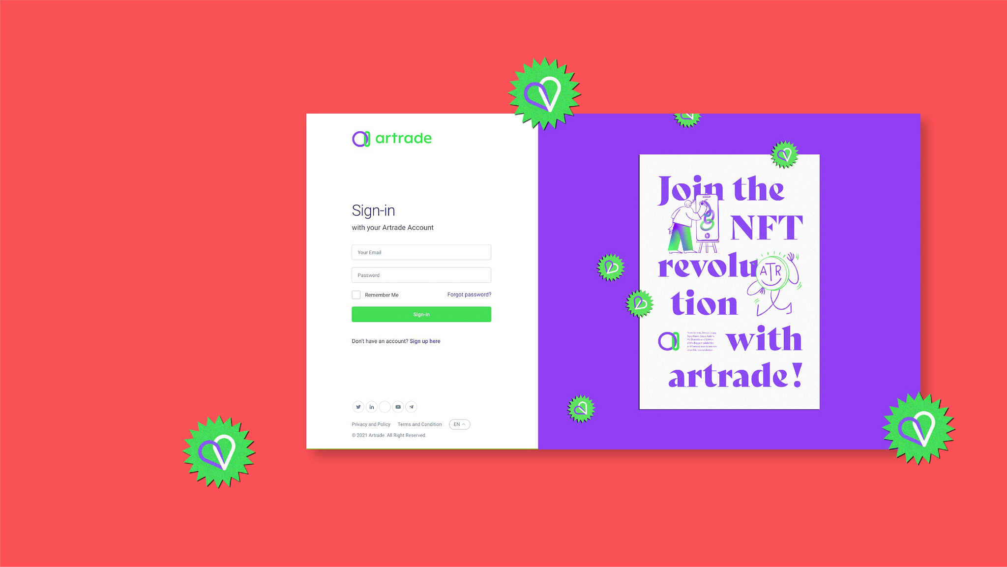 Introducing Artrade, the Gasless NFT Social Media & Marketplace Platform