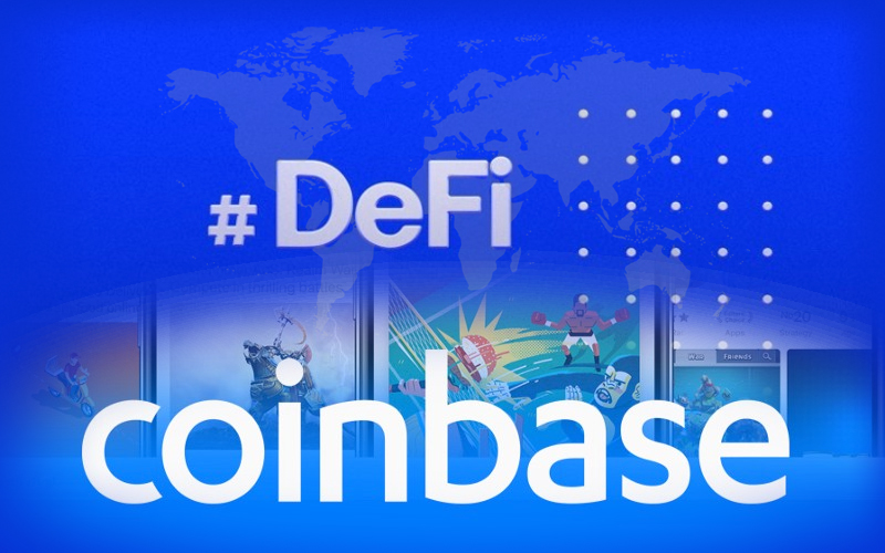 Picture of Coinbase and DeFi