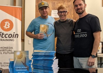 Anita Posch at Bitcoin Beach