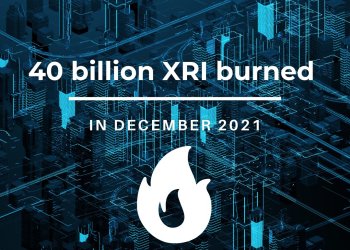 XRoad Set to Burn 40 Billion XRI This Month