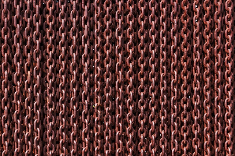 Chainalysis, a lot of rusty chains