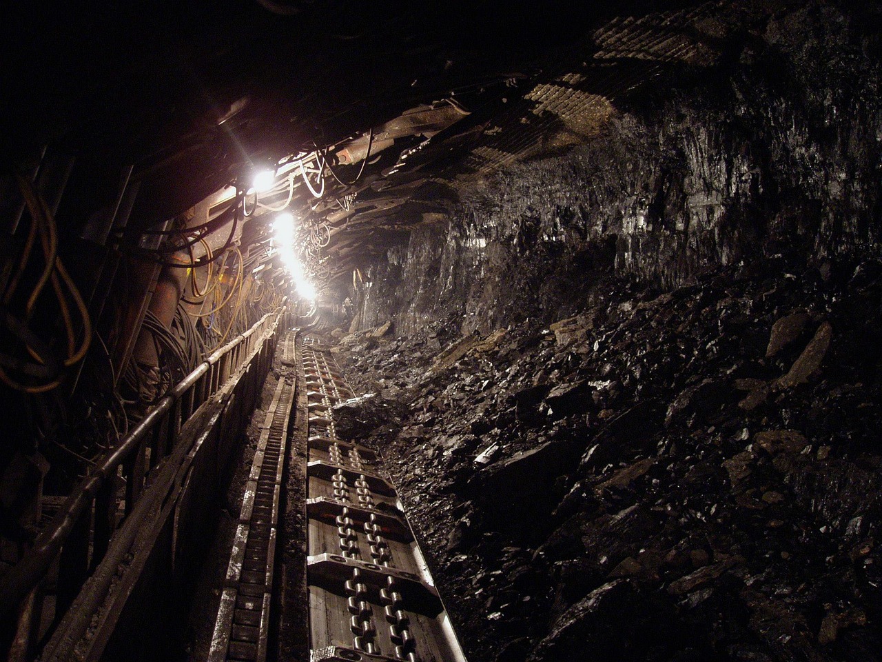 Bitcoin mining stocks, a coal mine