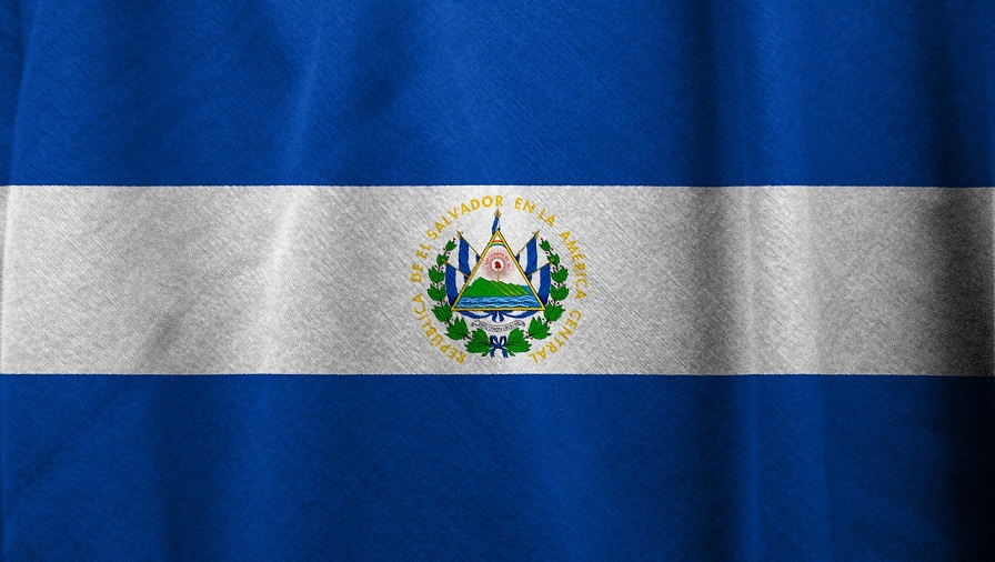 DeLorme, El Salvador flag