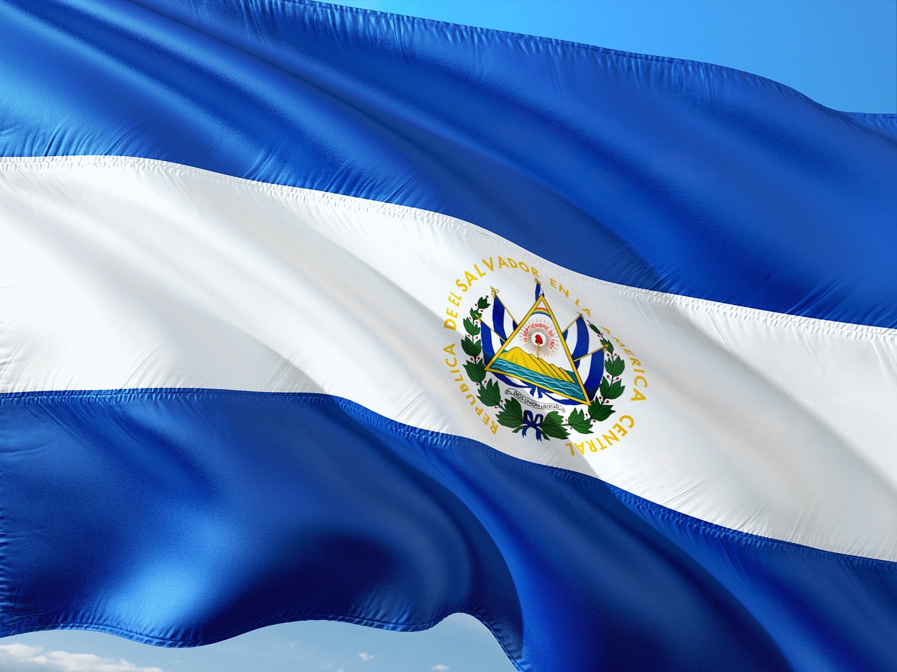 From The Ground, El Salvador's flag