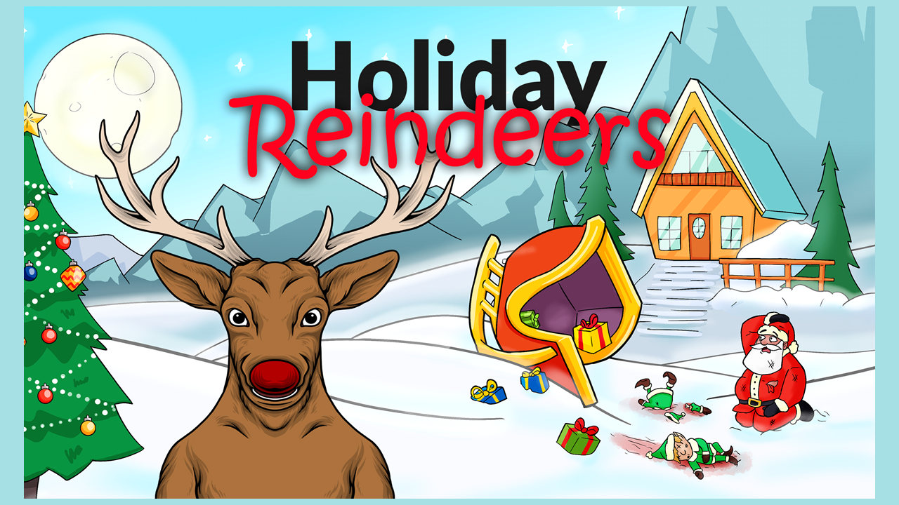 holiday reindeers