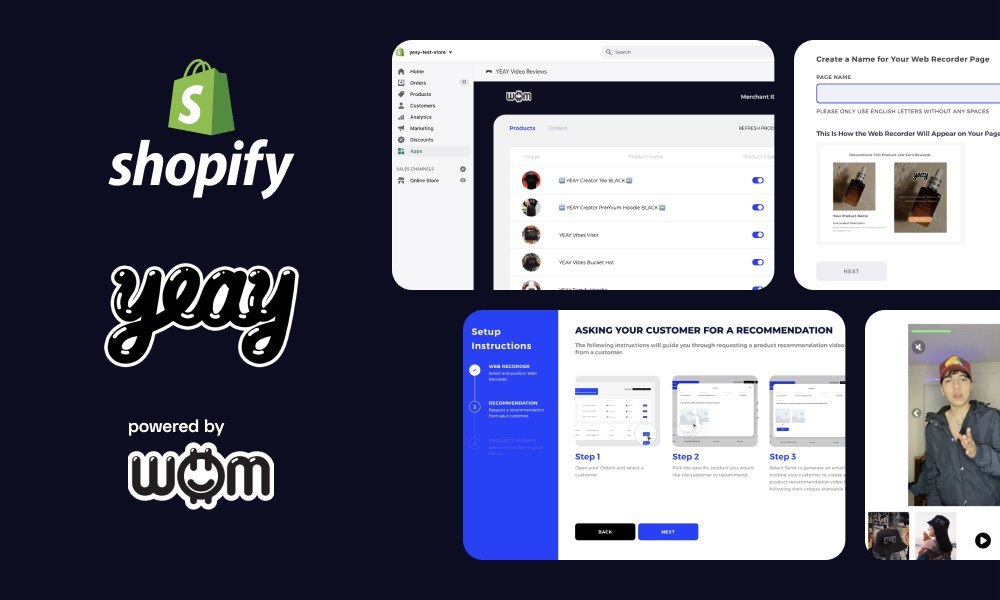 Blockchain Martech Solution WOM Protocol Launches YEAY App on Shopify