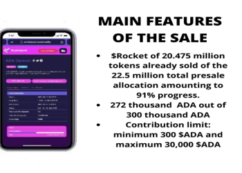 $ROCKET Token Pre-Sale Continues, As The Stock Becomes Limited