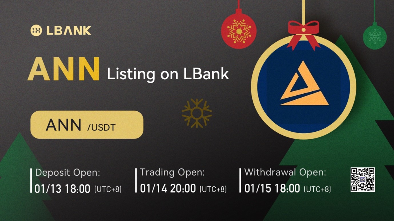 LBank Exchange Will List Annex Finance (ANN) on January 14, 2022