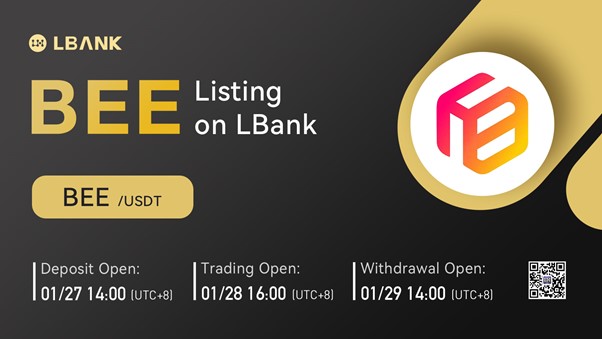 LBank Exchange Will List BEE Token on January 28, 2022