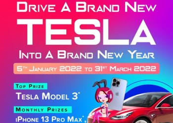 Win A Brand New TESLA for a Brand New Year – HunnyPlay Tournament
