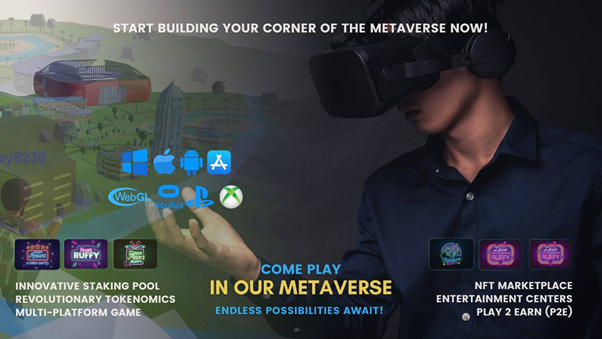 Meta Ruffy’s Platform Launches, Building the Entertainment Industry in the MetaVerse