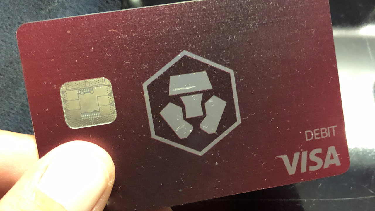 Visa crypto card