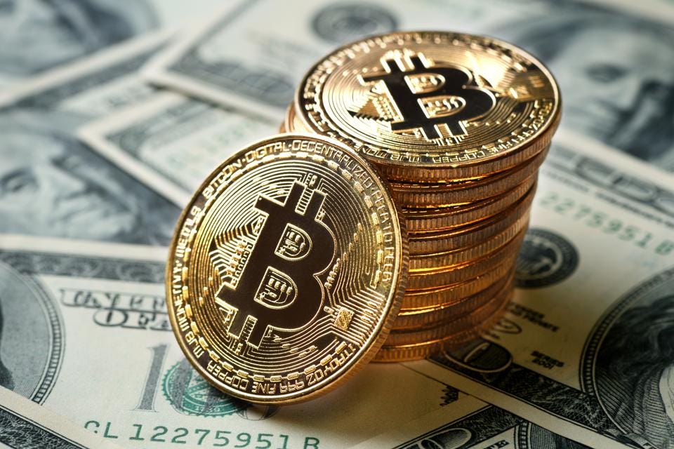bitcoin on top dollar