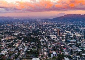 Jimmy Song, bird's eye view of San Salvador