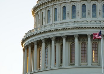 Proof-Of-Work, the top of the Capitol Building