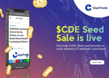 Capitrade IDO Launchpad Records Increasing Interest In Its on Going CDE Seed Sale Event