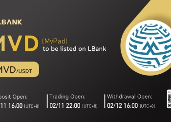 MvPad (MVD) is now available for trading on LBank Exchange