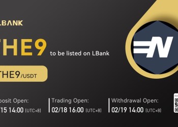 LBank Exchange Will List THE9 on February 18, 2022
