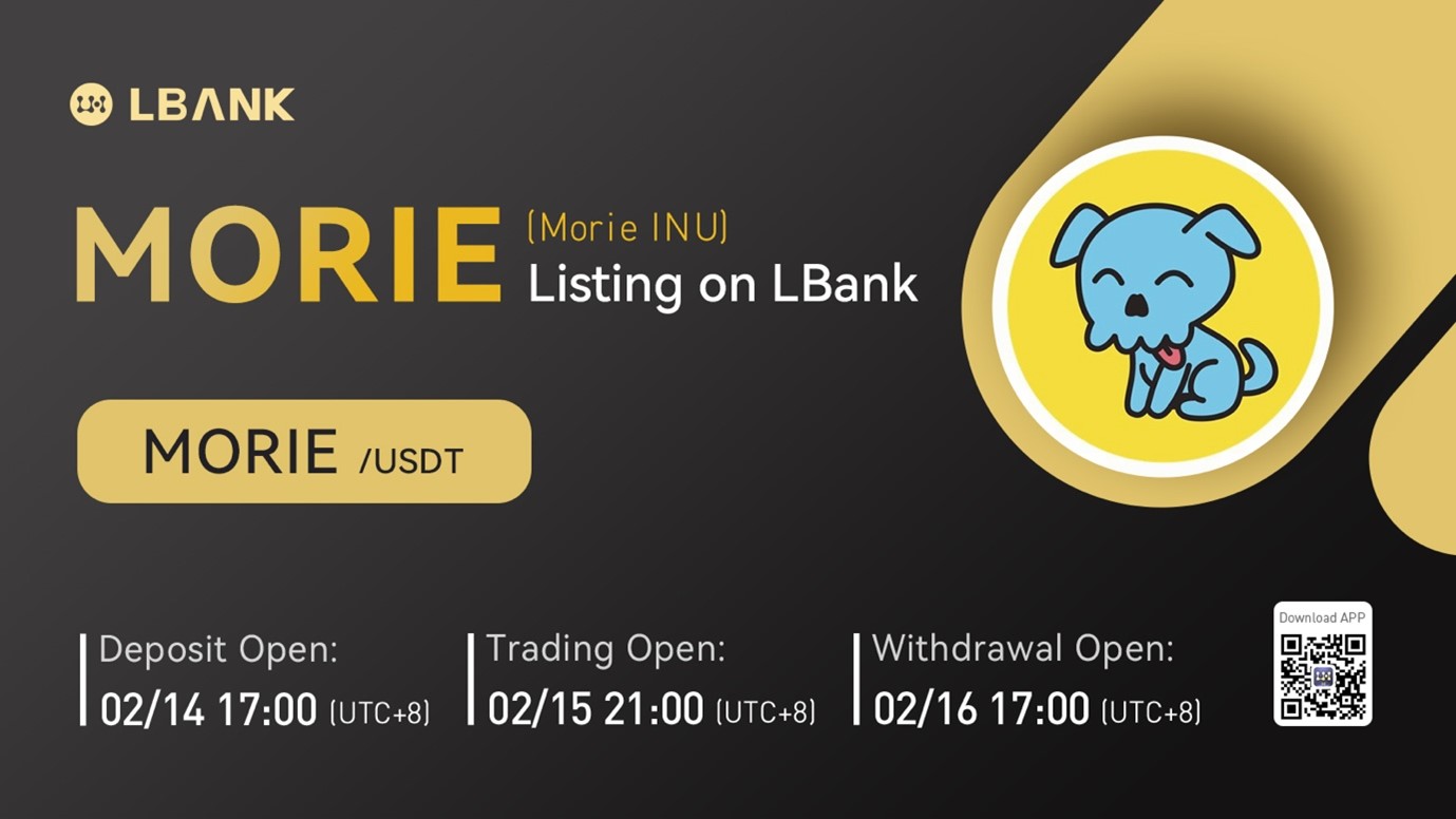Morie INU (MORIE) is now available for trading on LBank Exchange