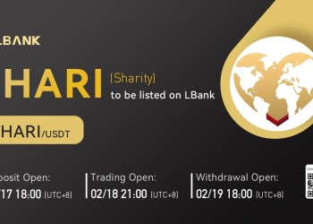 Sharity (SHARI) Is Now Available for Trading on LBank Exchange
