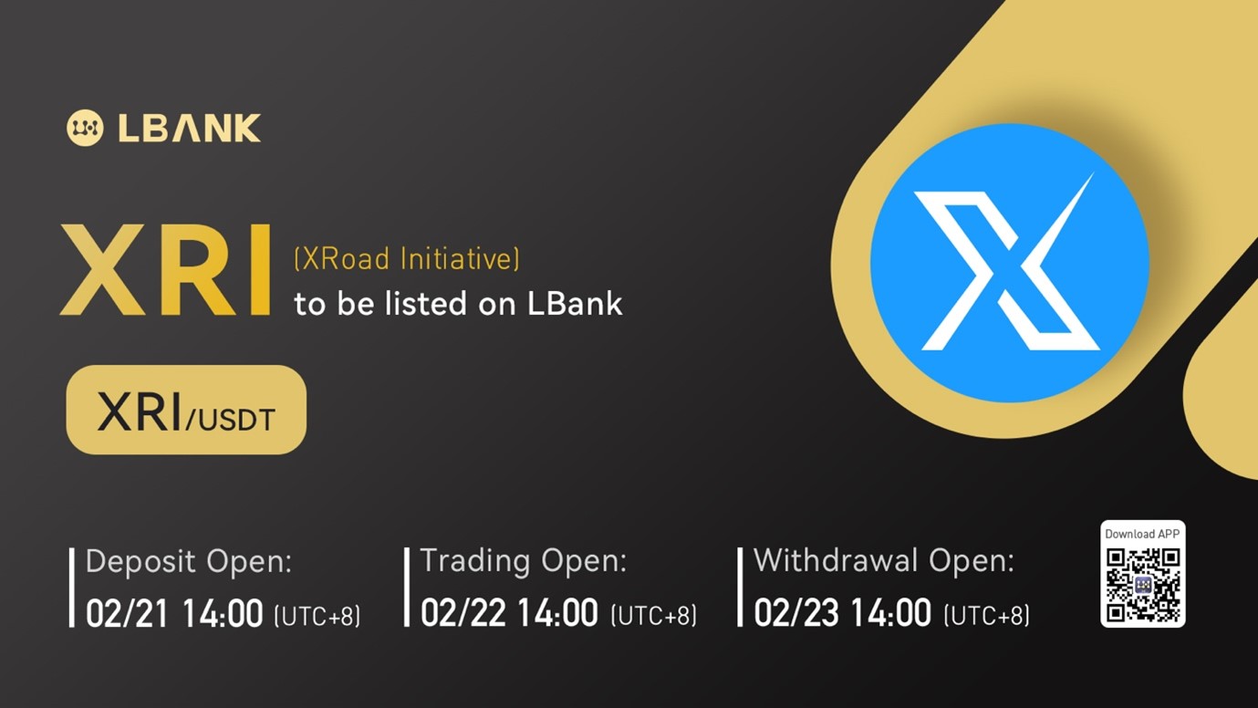 LBank Exchange Will List XRoad Initiative (XRI) on February 22, 2022
