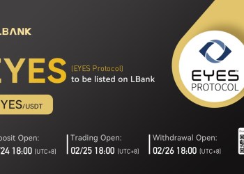 LBank Exchange Will List EYES Protocol (EYES) on February 25, 2022
