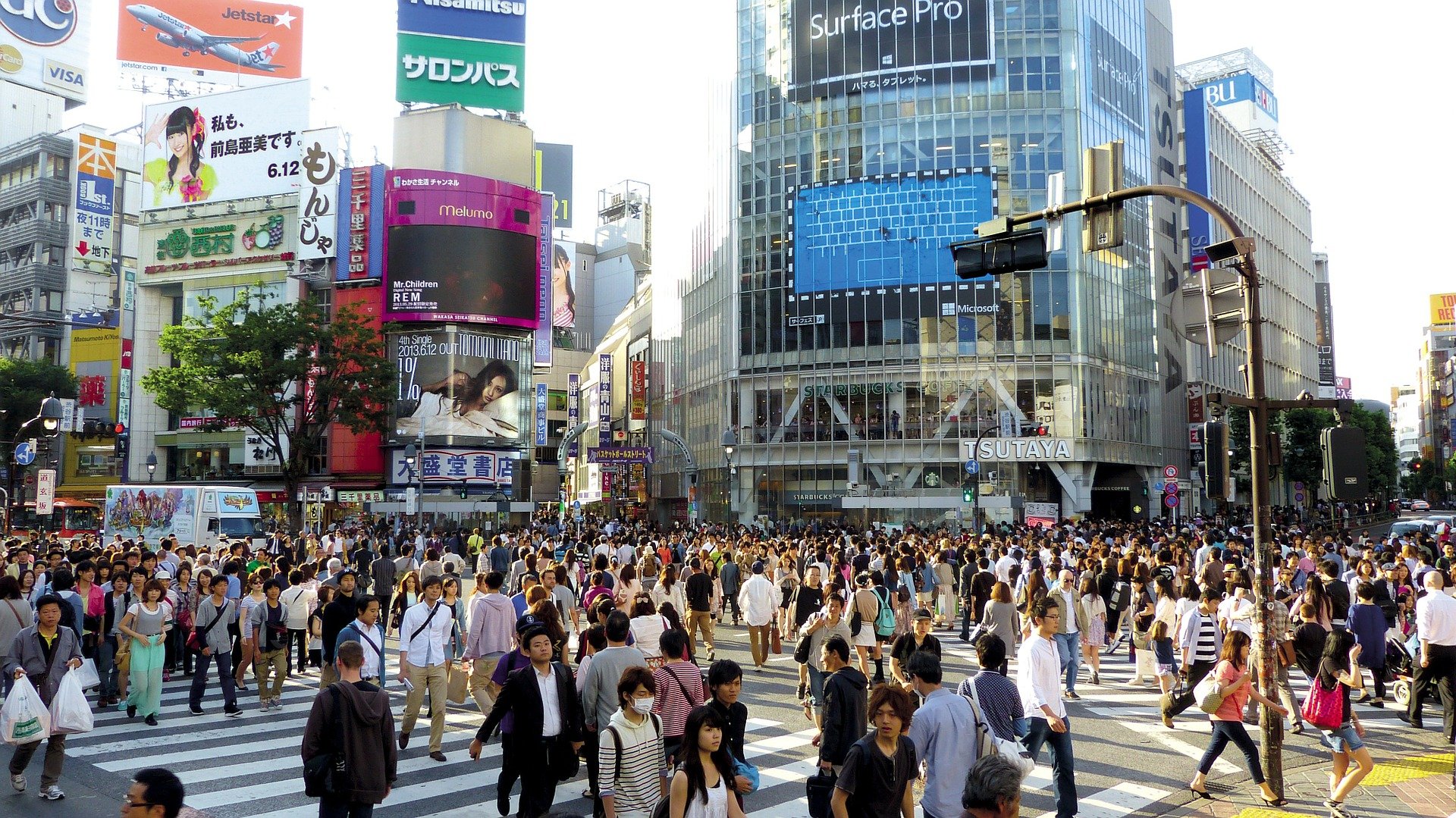 Downtown Tokyo as japan eases regulations on coin listing