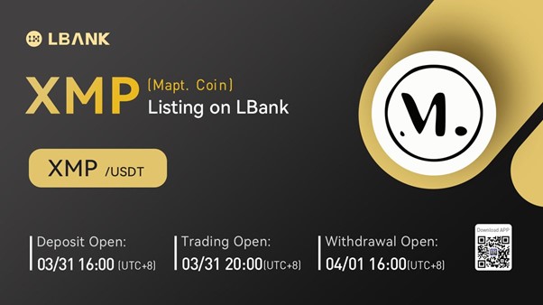 LBank Exchange Will List Mapt. Coin (XMP) on March 31, 2022