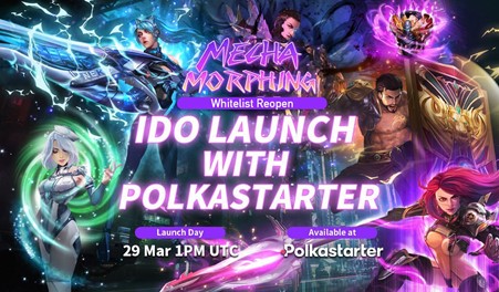 Mecha Morphing Announces its Upcoming IDO Launch With Polkastarter