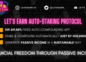 Let’s Earn Announces First Long-Term Auto-Compounding and Auto-staking Protocol with $LETSEARN Token