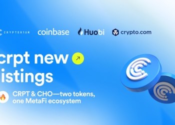 CRPT shows 750% growth after being listed on Coinbase, Huobi and Crypto.com