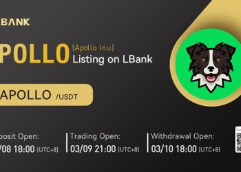 LBank Exchange Will List Apollo Inu (APOLLO) on March 9, 2022